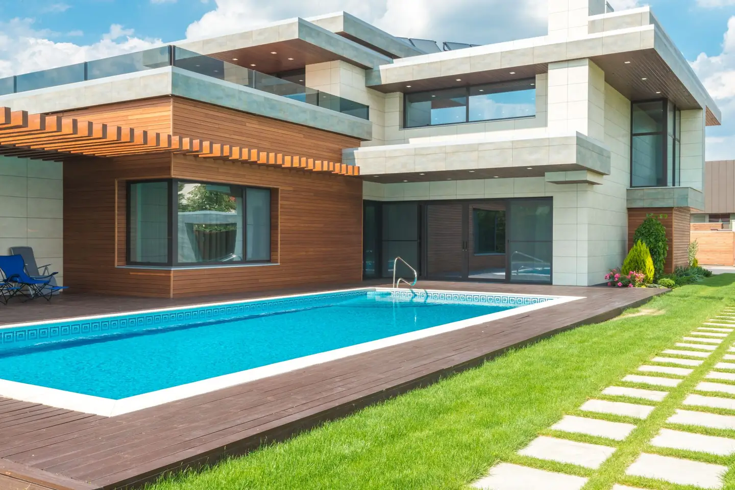 Swimming pool built in Stanbridge, NSW